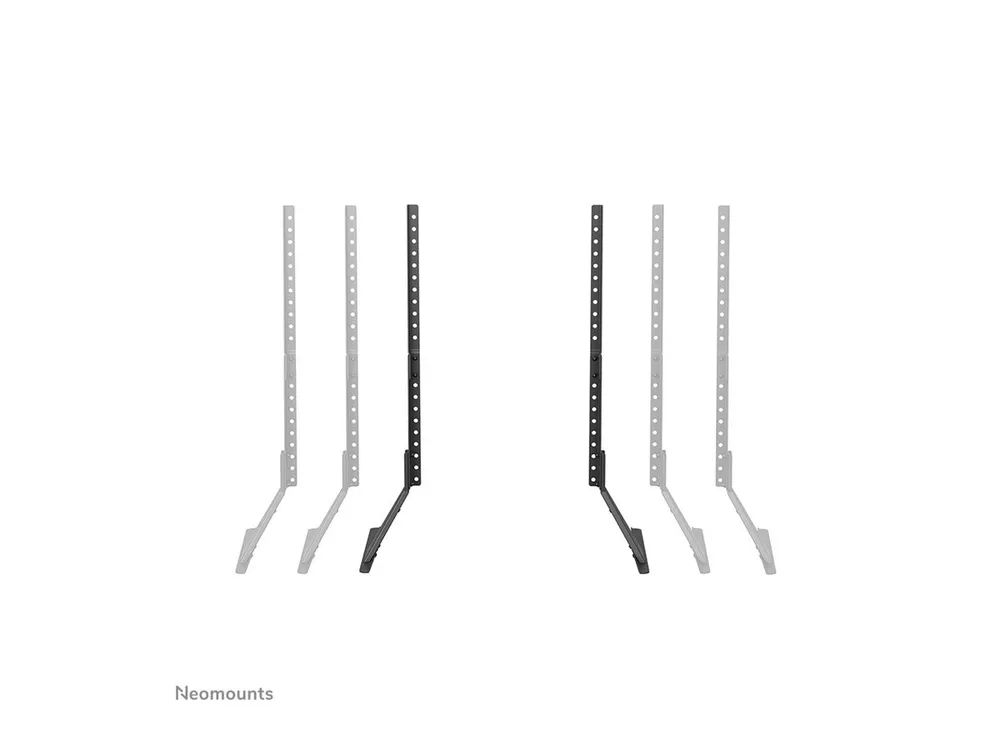 Neomounts DS45-430BL19 - Aufstellung - für TV - Stahl - Schwarz - Bildschirmgröße: 58.42-190.5 cm (23"-75")