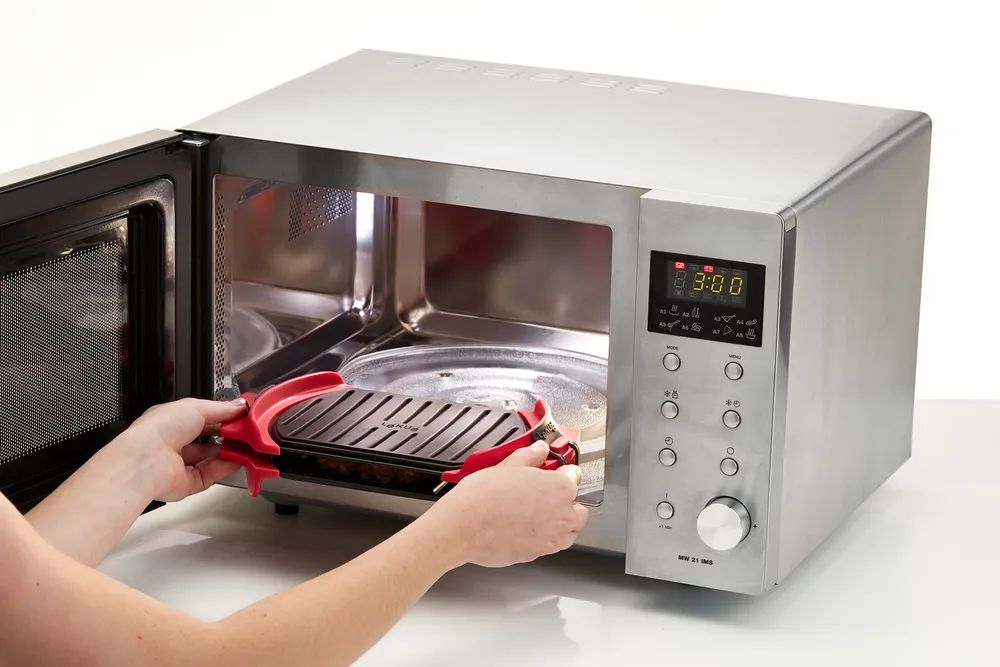Lékué Mikrowellen-Grill XL - Red