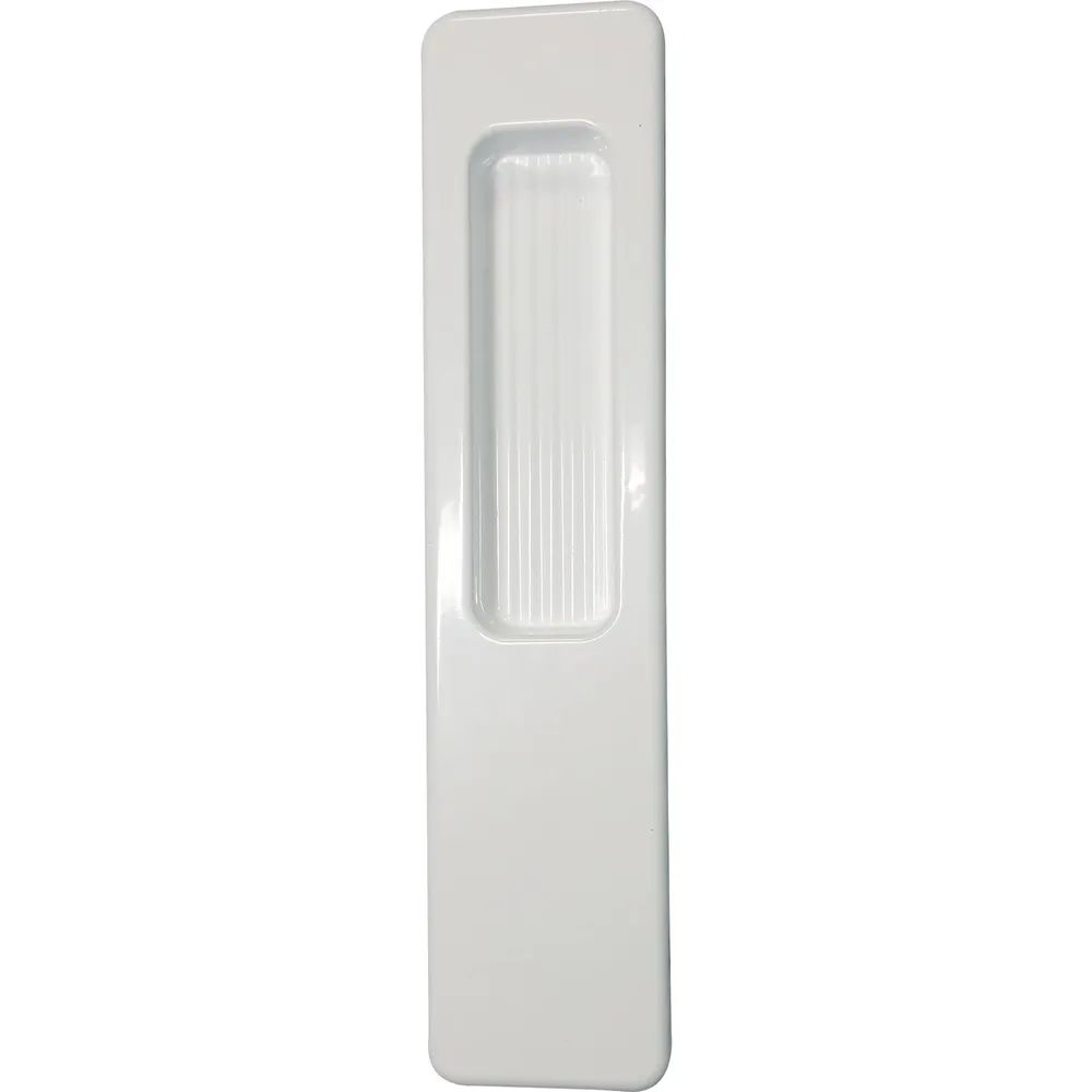 HAUTAU ATRIUM HS Griffmuschel außen, Aluminium weiß RAL 9016
