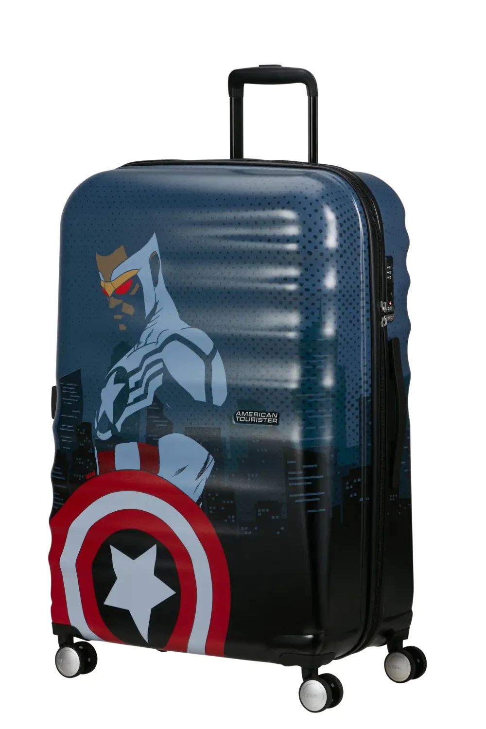 AMERICAN TOURISTER WAVEBREAKER SPIN.77/28, CAPTAIN AMERICA CITY