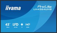 Iiyama ProLite LH4364UHS-B1AG - 109 cm (43") Diagonalklasse (108 cm (42.5")
