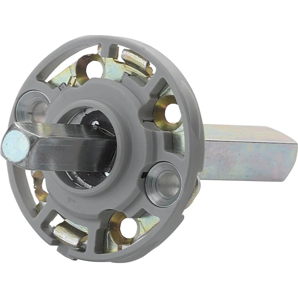 HOPPE Montagemodul UP19/RFL rund, Vierkant 10/72 mm, Stahl aluminiumfarbig