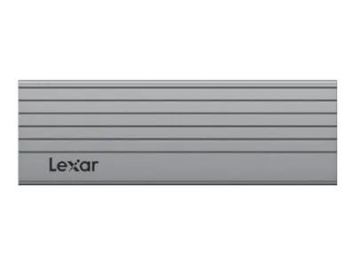 Lexar E6 - Speichergehäuse - M.2 Card (PCIe NVMe & SATA) - USB-C 3.2 (Gen 2)