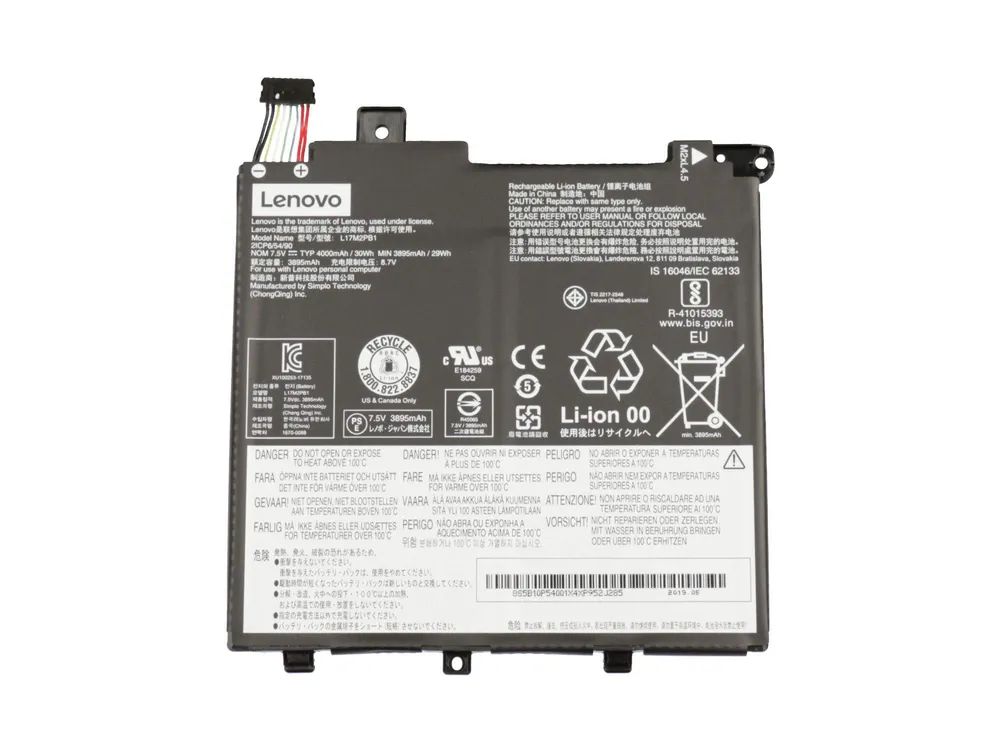 Lenovo 30Wh laptop battery for 5B10P54006 Battery - Batterie - 4.000 mAh