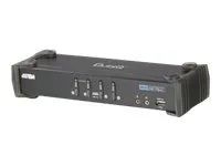 ATEN CubiQ CS1764A - KVM-/Audio-Switch - 4 x