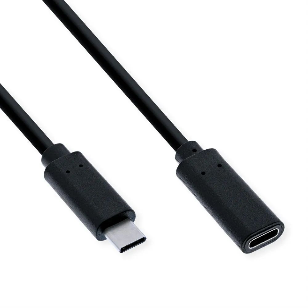 VALUE Video-Verlängerungskabel (DP Alt Mode) USB Typ C-C, ST/BU, schwarz, 1,5 m