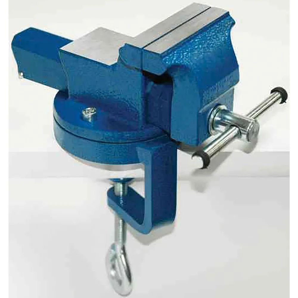 Kanca el Aletleri Doevme Celik v.Makina Sanayi A.s. Feinmechaniker-Schraubstock 360ºdrehbar Backenbreite 75 mm