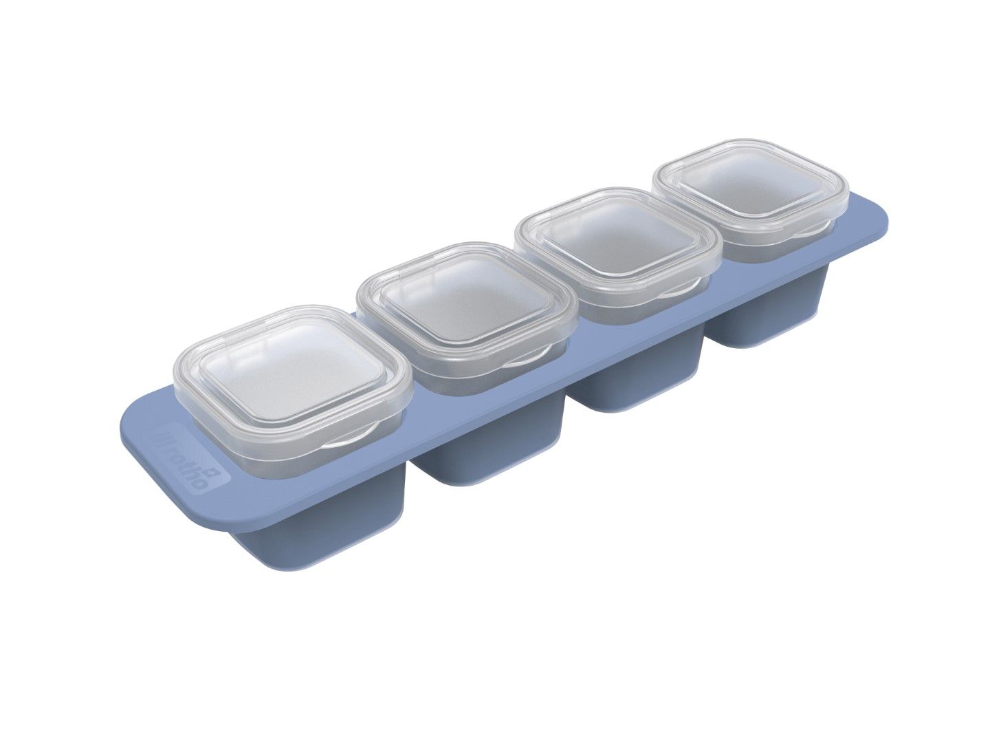 Rotho Mini Gefrierdosen 4x 0,05 l DOMINO