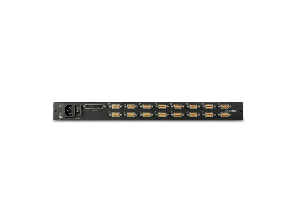 APC LCD Console - KVM-Konsole mit KVM-Switch - 16 Anschlüsse - PS/2 - 43.2 cm (17")