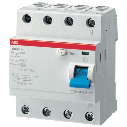 ABB FI-SCHALTER F204F-63/0,03 / F204F-63/0,03 2CSF204325R1630