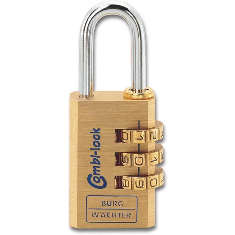 BURG-WÄCHTER Vorhangschloss Combi Lock 80/20 SB-1