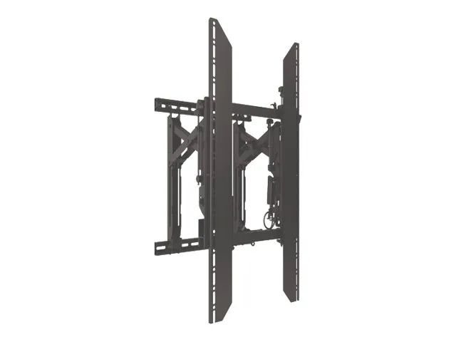 Chief ConnexSys Portrait Video Wall Mount - With Rails - For Displays 40-80" - Black - Befestigungskit (Montage, Wandschienen)