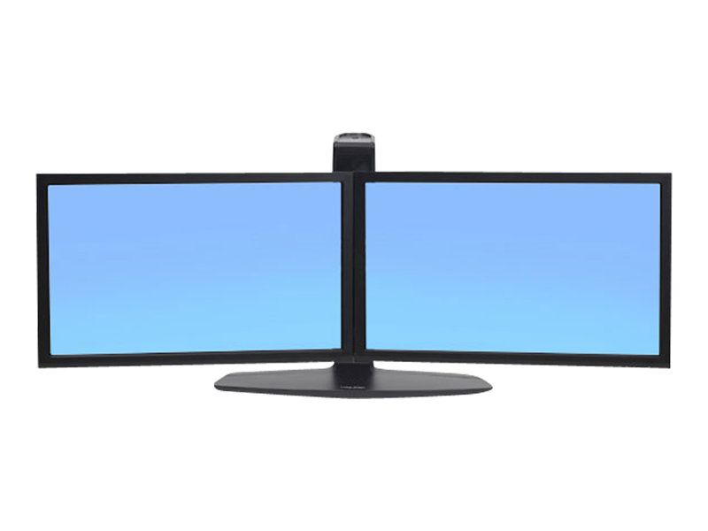 Ergotron Neo-Flex - Aufstellung - für 2 LCD-Displays - Schwarz - Bildschirmgröße: bis zu 61 cm (bis zu 24 Zoll)