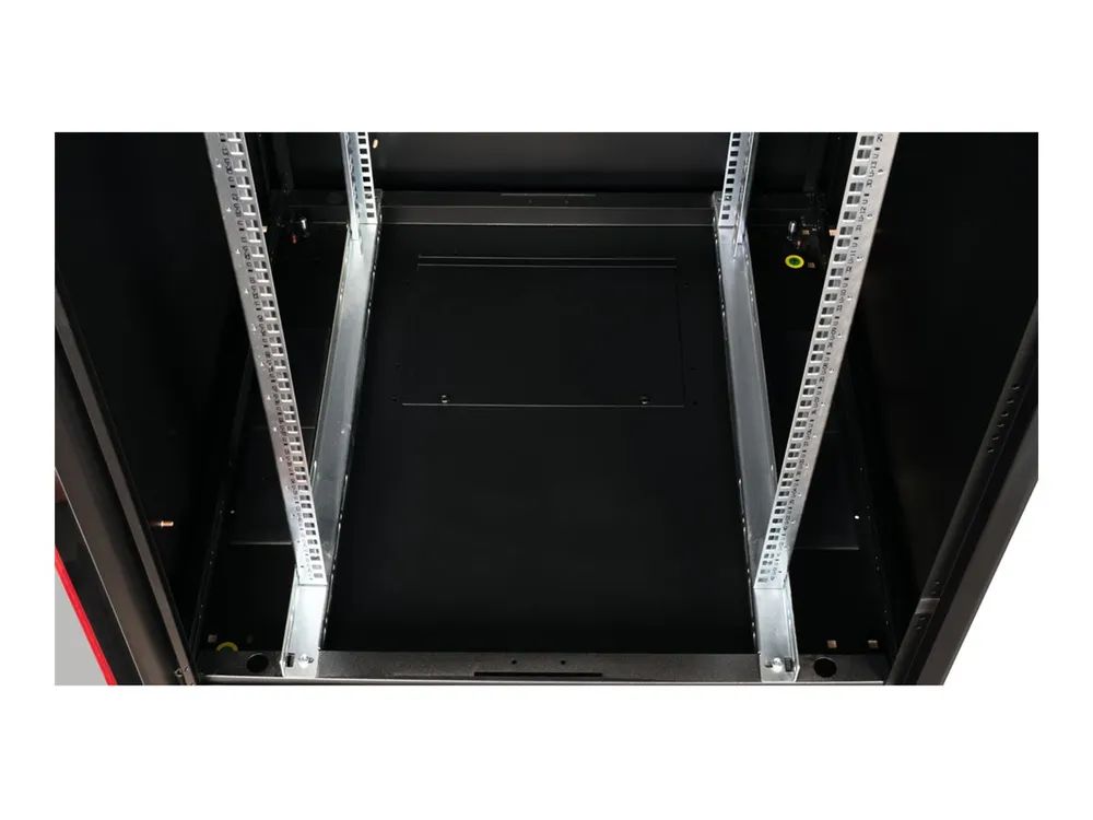 ROLINE Basic - Schrank Netzwerkschrank - Glas Tür, 800 x 800 (B x T)