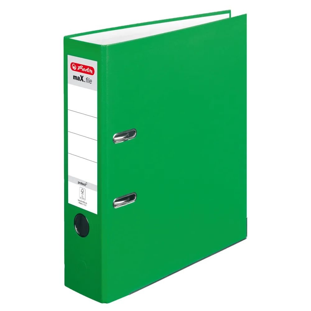 herlitz Ordner maX.file protect A4 8cm hellgrün