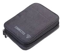 Troika Kabeltasche CONNECTED dunkelgrau