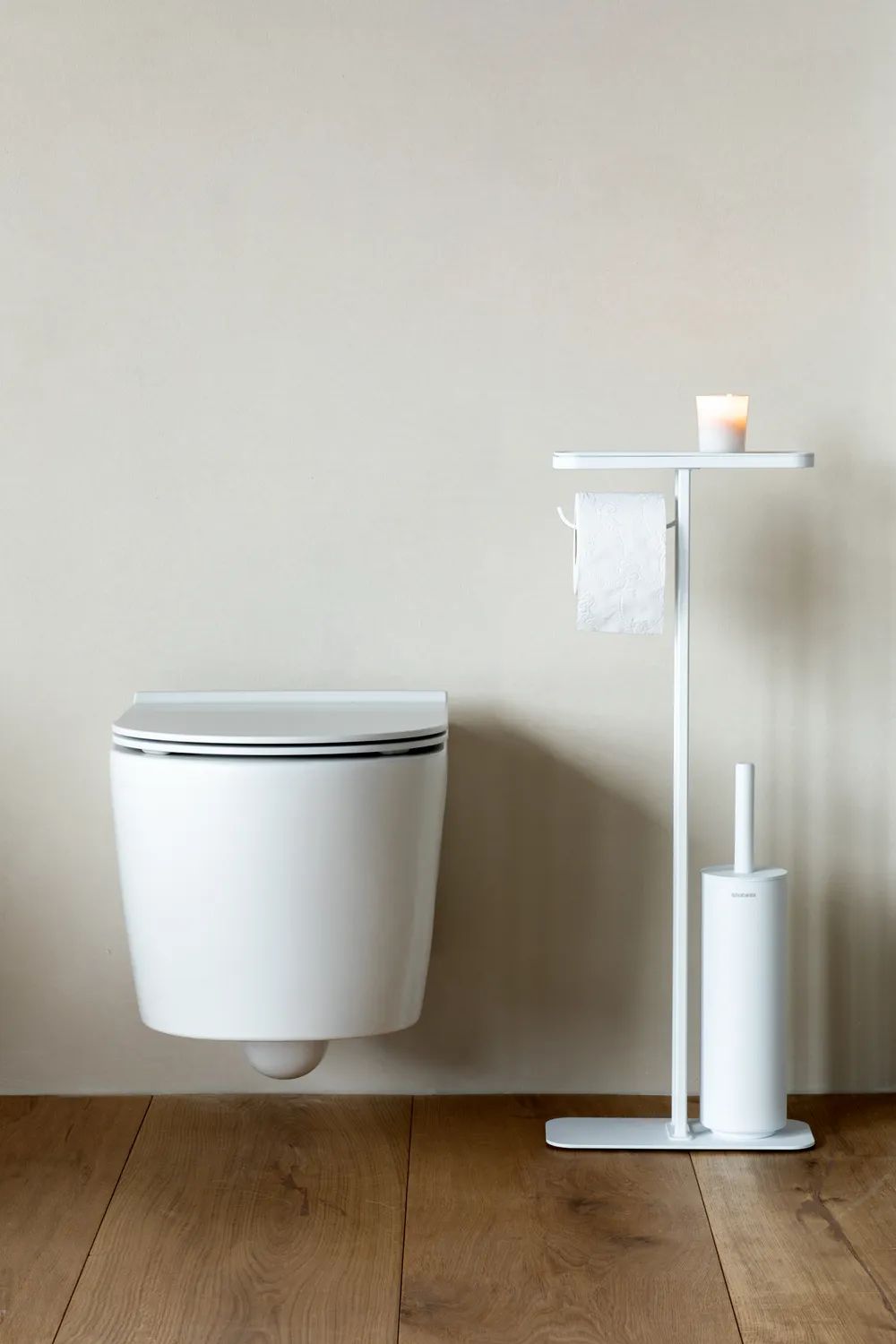 Brabantia MindSet Toilettenbutler - Mineral Fresh White