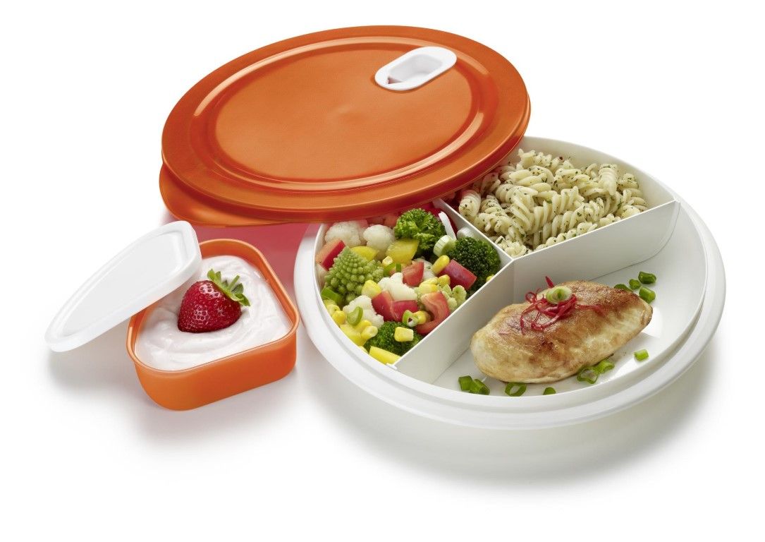 Rotho Mikrowellen-Teller 1.2 l, XL CLEVER