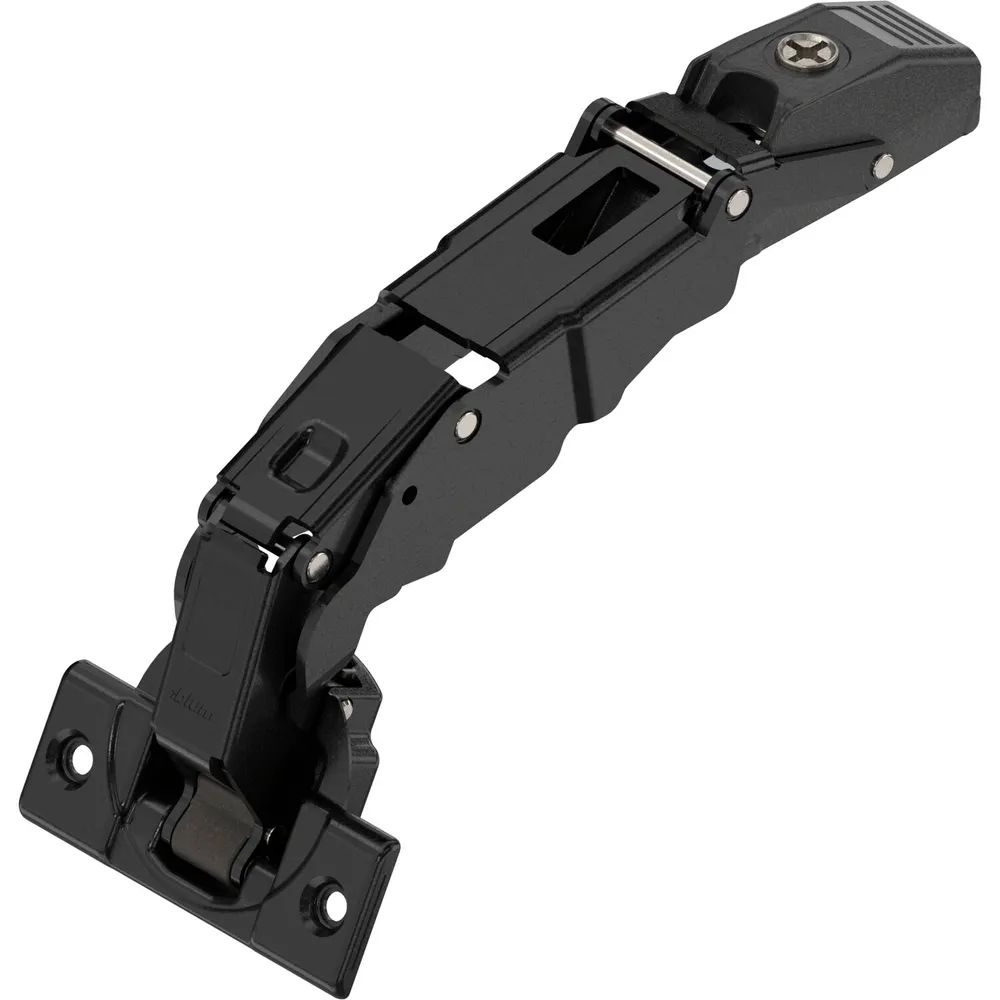 BLUM CLIP top ONYX 0-Einsprung Scharnier 155°, gerade ohne Feder, Schrauben
