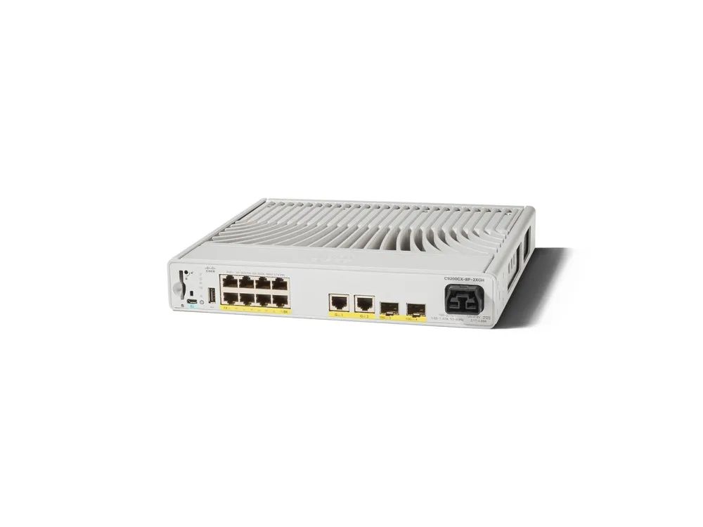 Cisco Catalyst 9200CX - Network Essentials - Switch - kompakt - L3 - managed - 8 x 10/100/1000 (PoE+)