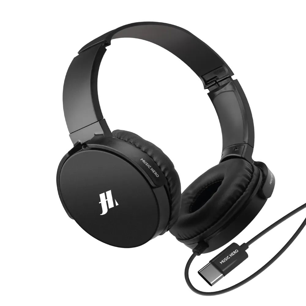 MUSIC HERO SLIGHT.C Stereo Over-Ear Headset mit USB-C Kabel