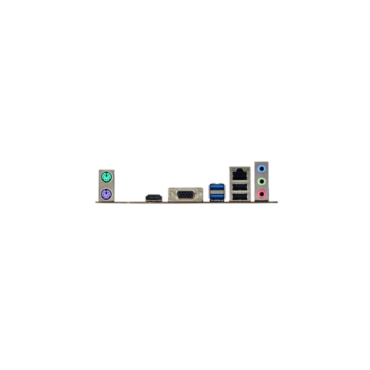 Biostar H81MHV3 3.0 - Motherboard - micro ATX - LGA1150-Sockel - H81 Chipsatz - USB 3.2 Gen 1 - Gigabit LAN - Onboard-Grafik (CPU erforderlich)