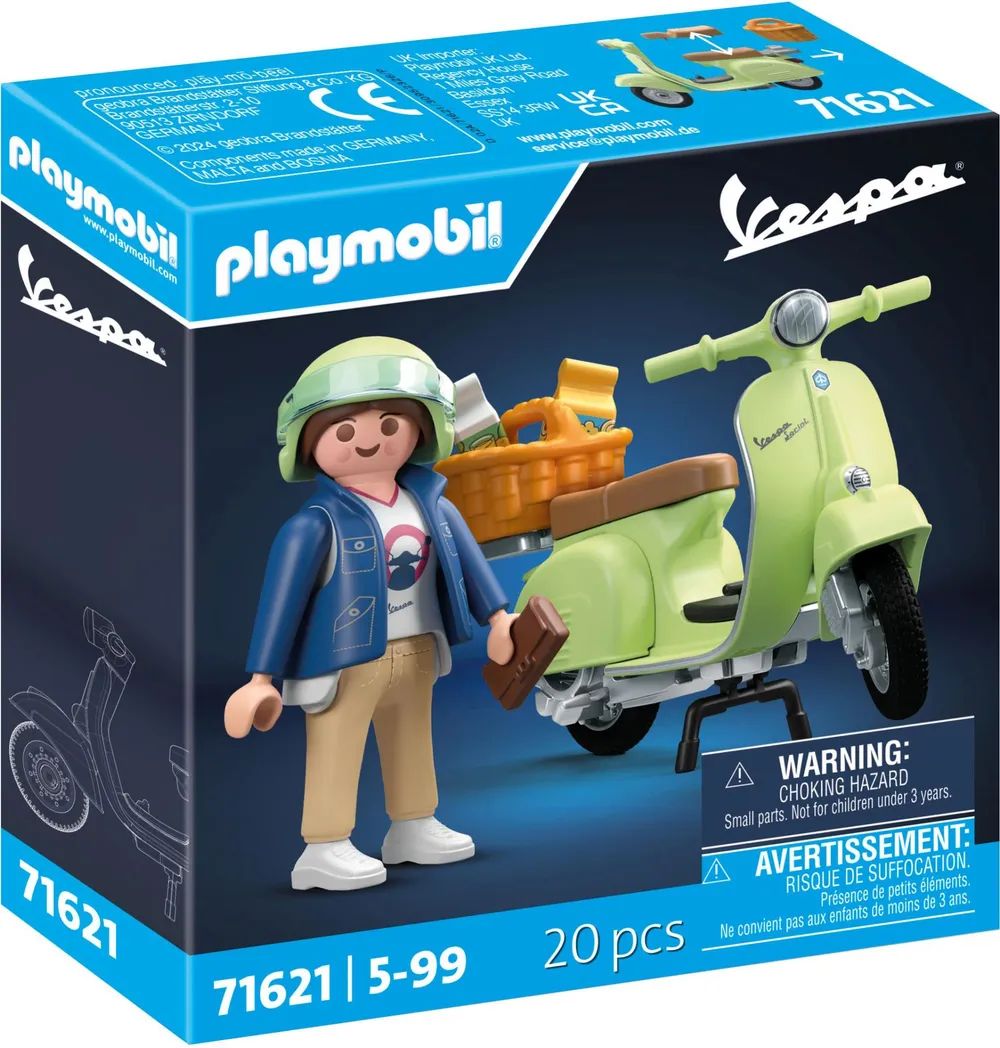 PLAYMOBIL 71621 1969 Vespa 150 Sprint Veloce hellgrün