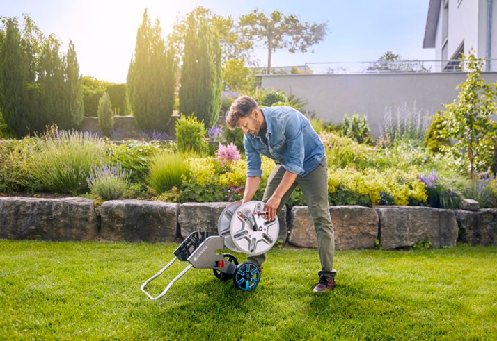 Gardena Schlauchwagen CleverRoll M Easy Metall Set