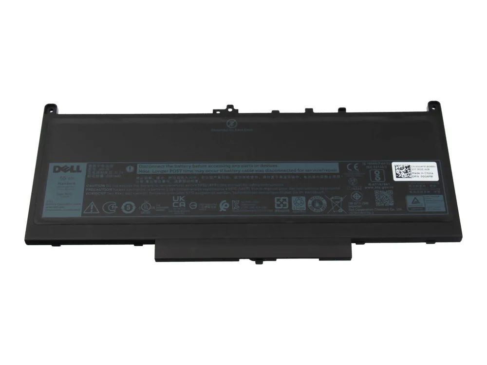 Dell Battery 55WHR 4 Cell 01W2Y2 - Batterie - 7.080 mAh