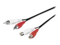 MicroConnect Audiokabel - RCA männlich zu RCA 5m 