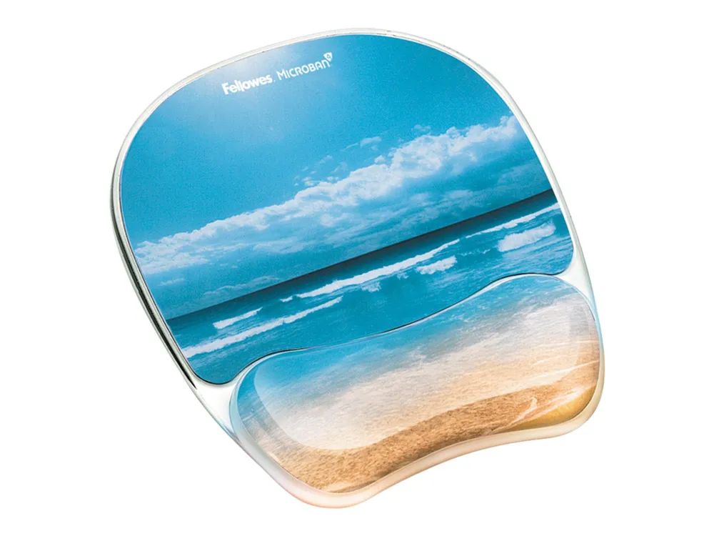 Fellowes Photo Gel - Mauspad mit Handgelenkpolsterkissen