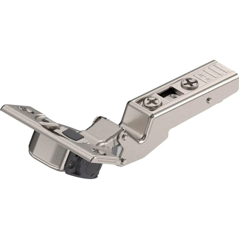 BLUM CLIP top BLUMOTION Winkelscharnier -45° III, max. aufschlagend, Schrauben