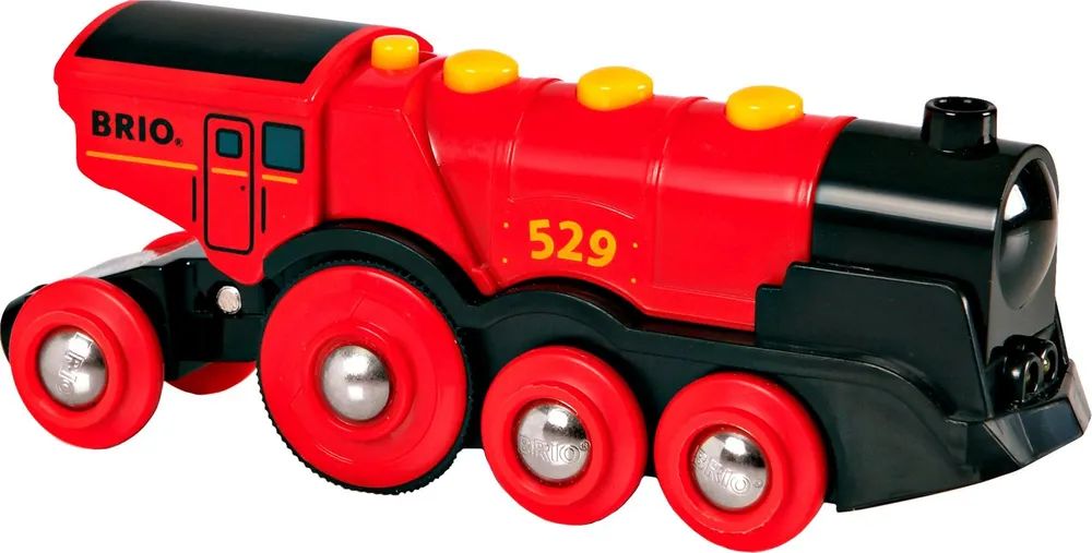 BRIO Mighty Red Action Locomotive - 3 Jahr(e) - AAA - Schwarz - Rot
