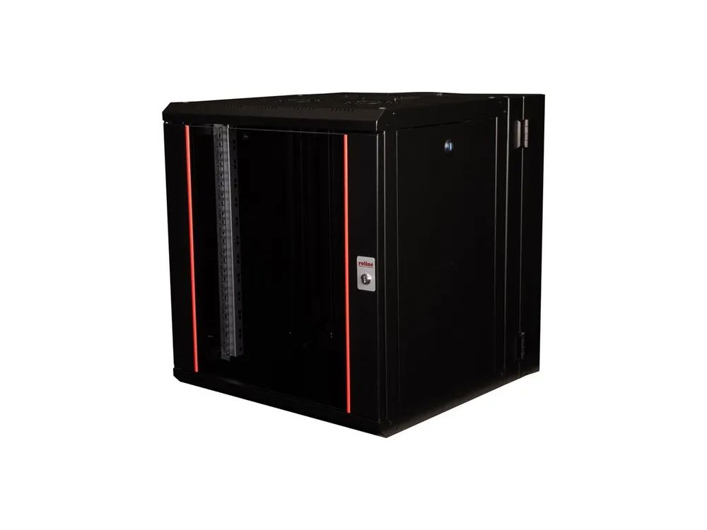 ROLINE Pro - Schrank Netzwerkschrank - 2-teilige drehbare, 600 x 600 mm (B x T)
