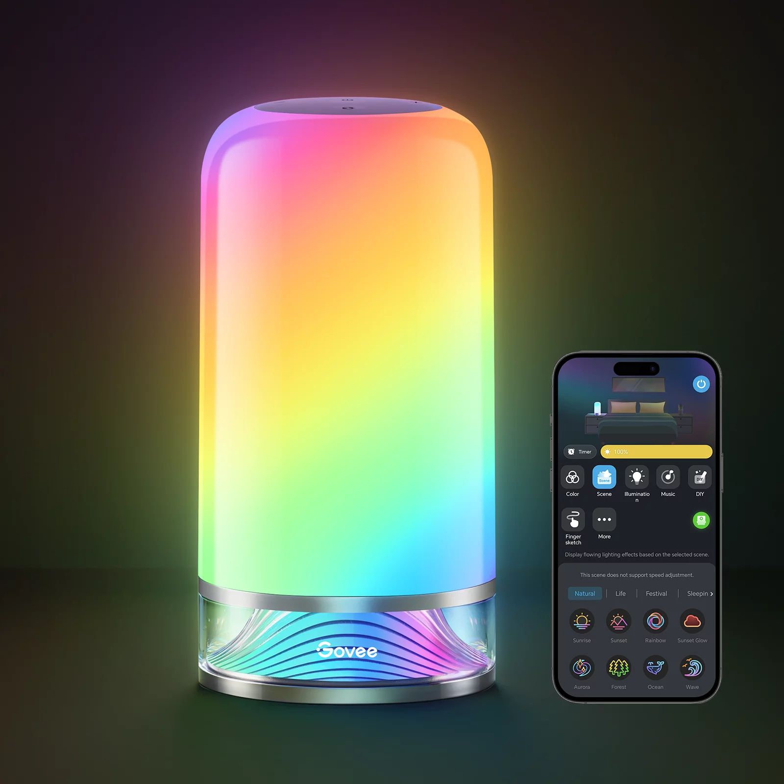 Govee RGBICWW Table Lamp