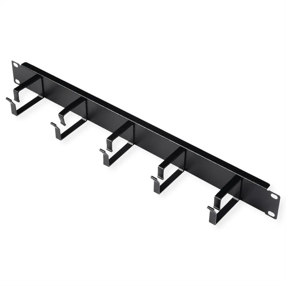 ROLINE Patch Panel - 40 x 60 mm - Jet Black, RAL 9005 - 1U - 48.3 cm (19")