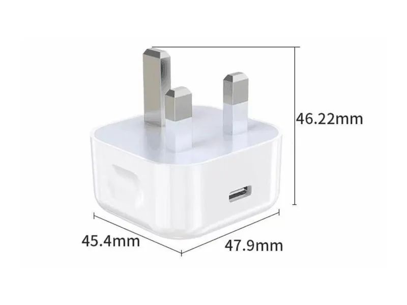 eSTUFF Netzteil - 20 Watt - 3 A - Apple Fast Charge, PD 3.0, QC 3.0 (24 pin USB-C)