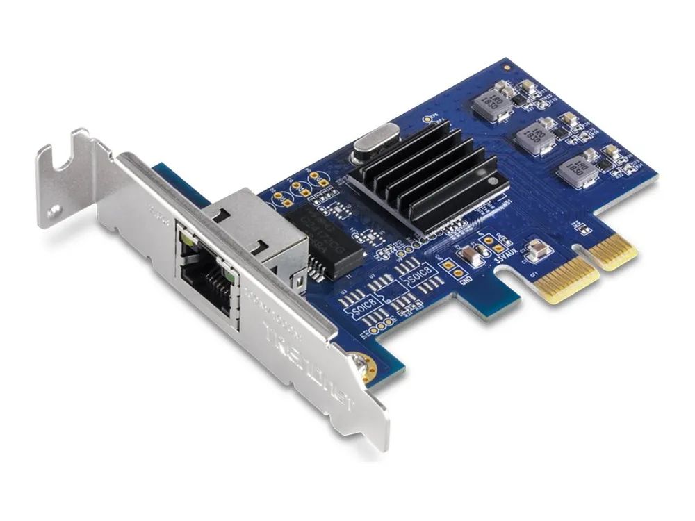 TRENDnet TEG-25GECTX - Netzwerkadapter - PCIe 2.0 Low-Profile