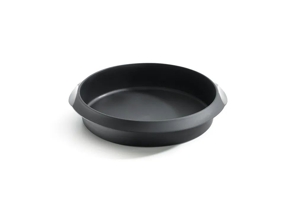 Lékué Runde Kuchenbackform 26 cm - Black