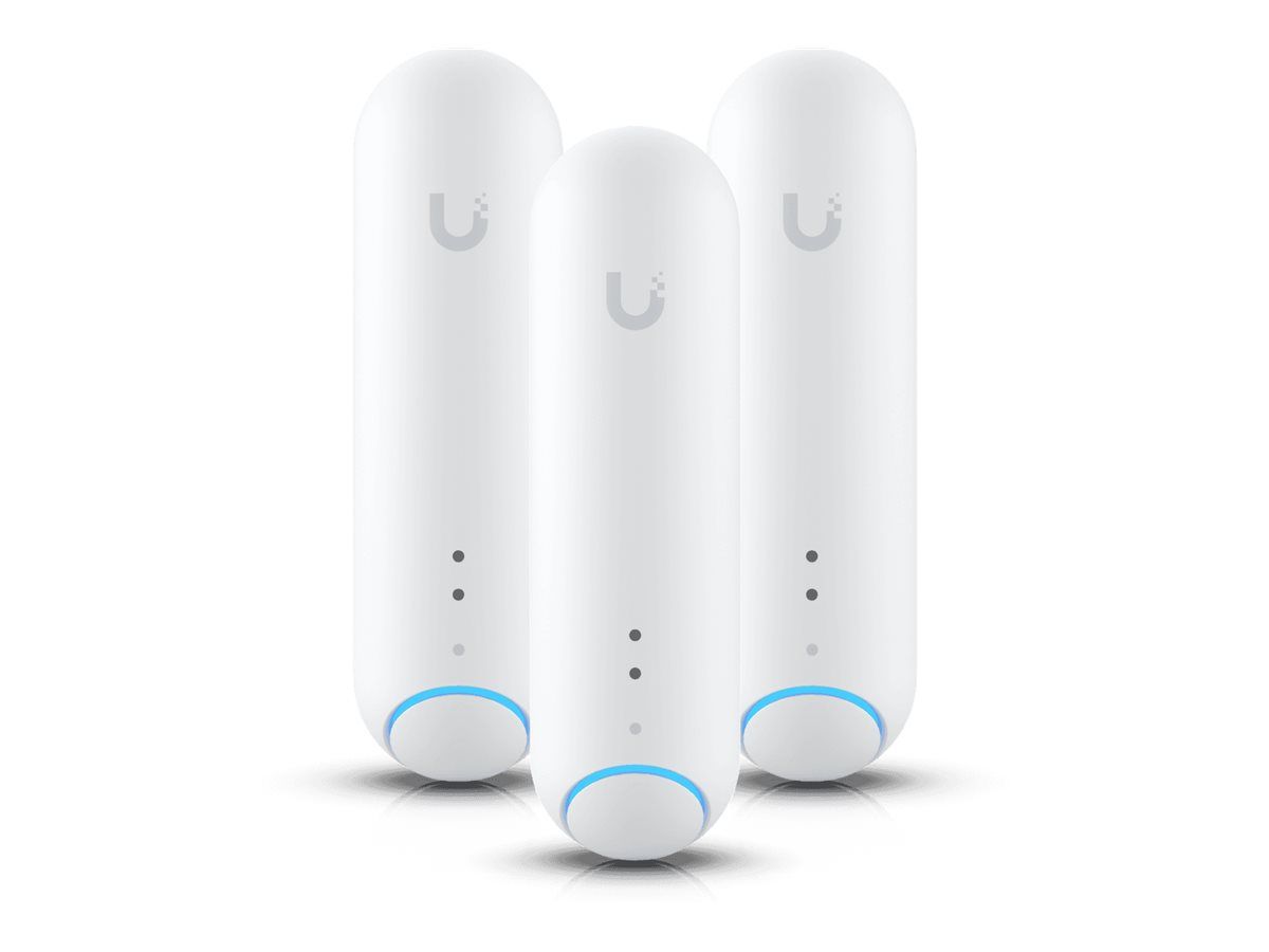 Ubiquiti UniFi - Stimmungsleuchtensensor/Bewegungssensor - Schutz, All-in-One - kabellos (Packung mit 3)