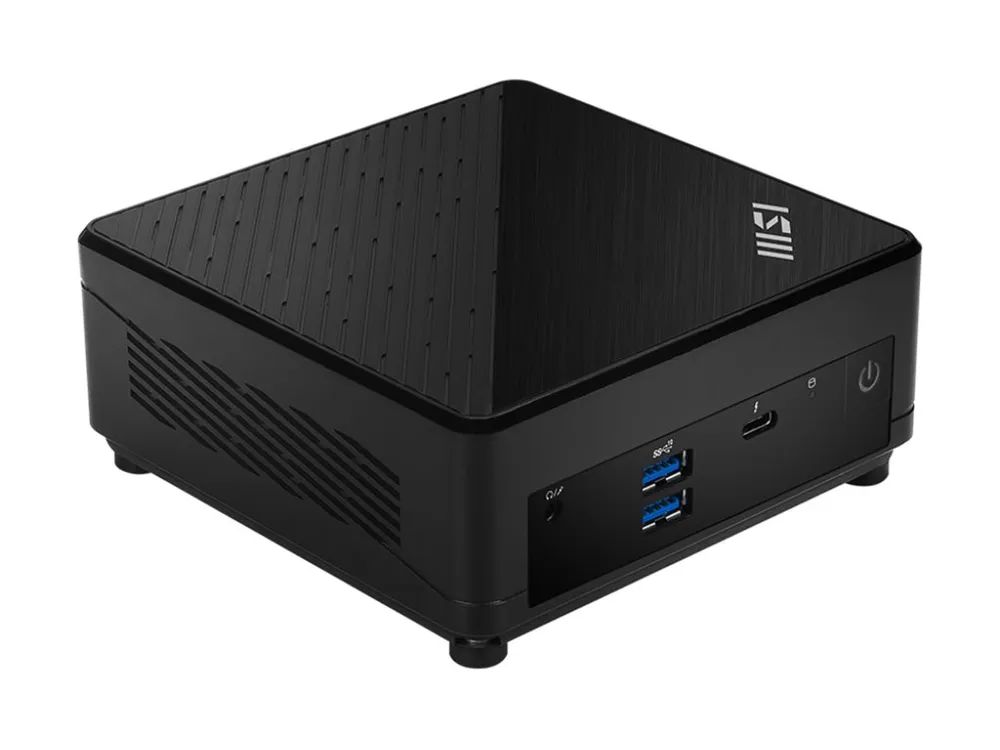 MSI Cubi 5 12M 405BEU - Barebone - Mini-PC - FCBGA1744 Sockel - 1 x Core i7 1255U / 1.7 GHz - RAM 0 GB - Intel Iris Xe Grafik - Wi-Fi 6E, Bluetooth 5.3, 1GbE, 2.5GbE - WLAN: 802.11a/b/g/n/ac/ax (Wi-Fi 6E)