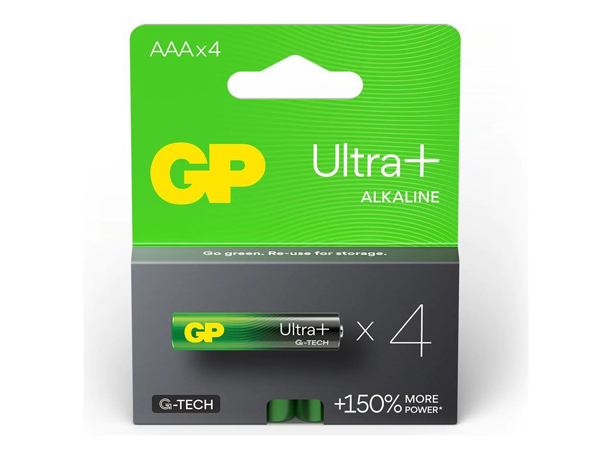 GP Battery GPPCA24UP178 Micro AAA -Batterie Alkali-Mangan 1.5 V 4 St.