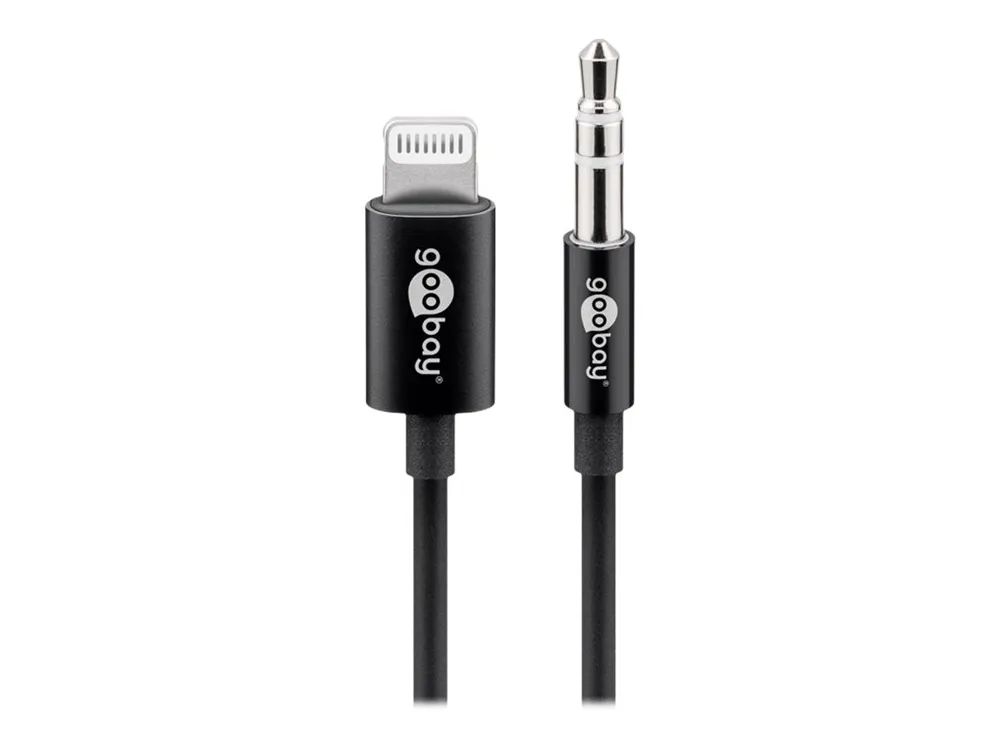 Goobay Audiokabel - Lightning männlich zu mini-phone