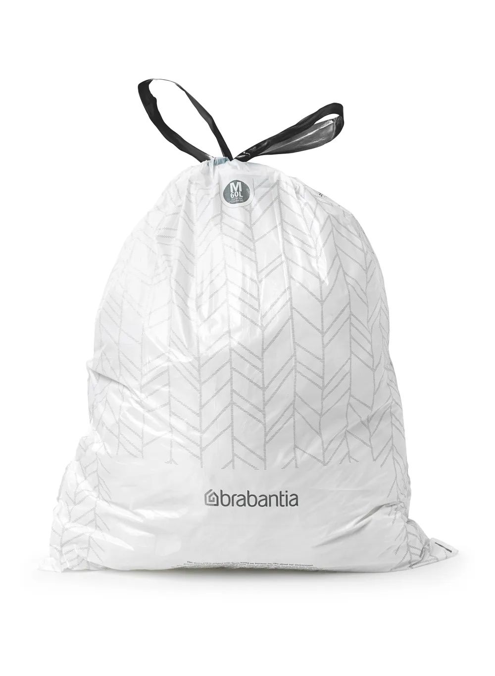 Brabantia PerfectFit Müllbeutel M, 60L - White
