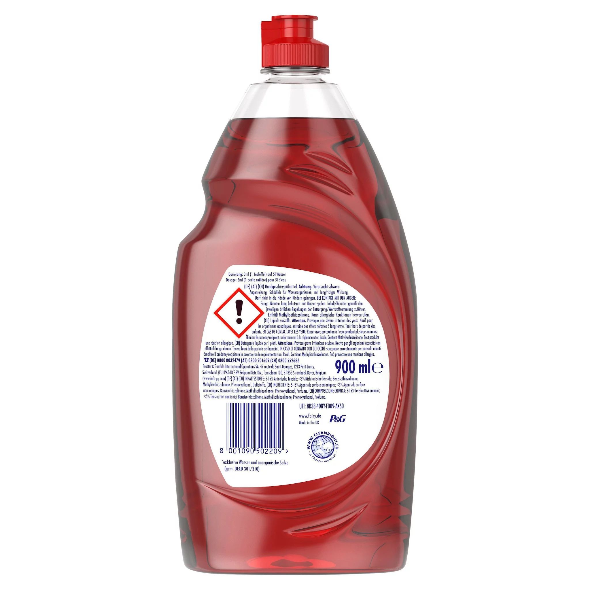 Fairy Handspülmittel Granatapfel 900 ml