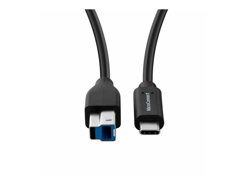 MicroConnect USB-Kabel - USB Type B (M) zu 24 pin USB-C (M)
