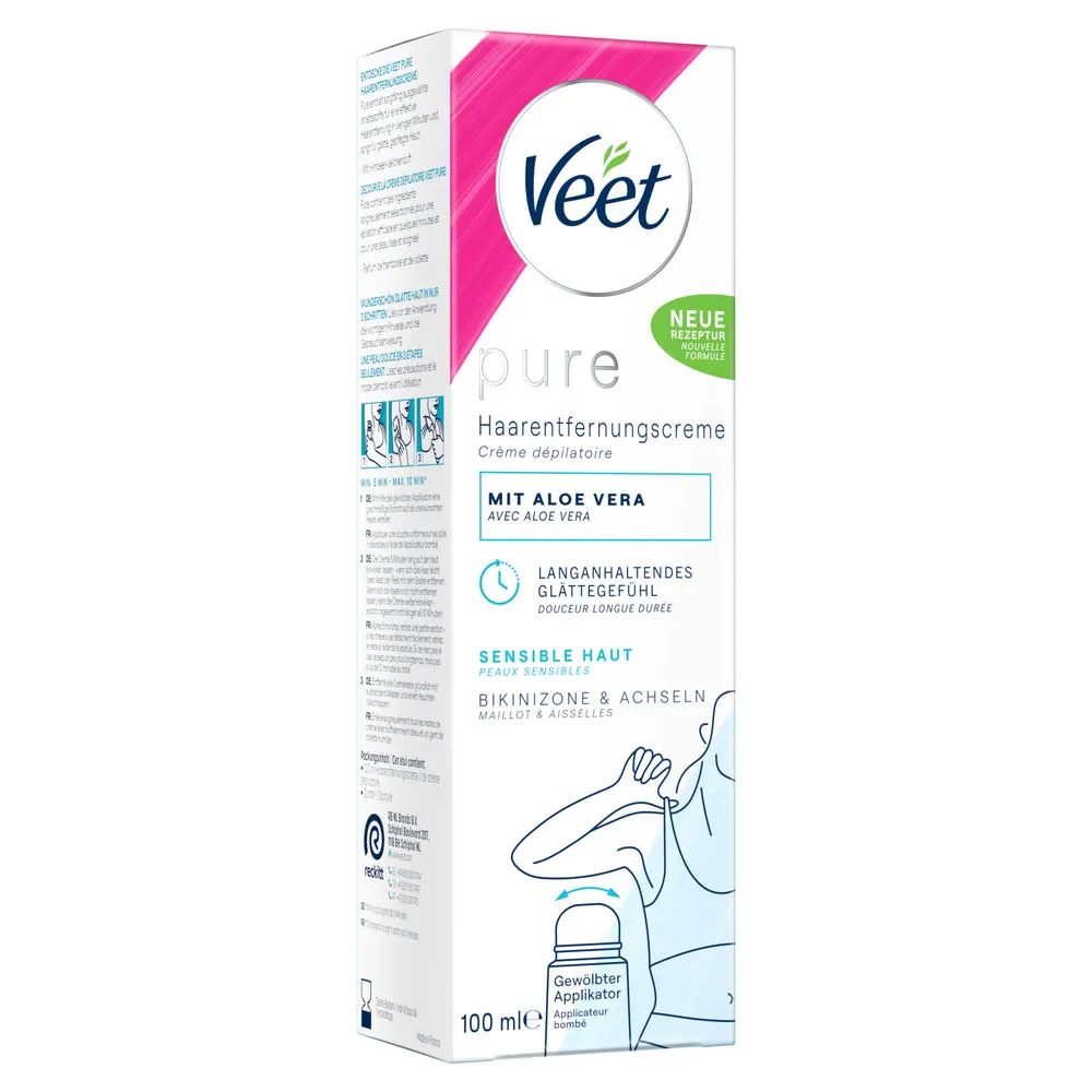 Veet Haarentfernungscreme Bikini&Achseln Sensitive 100ml