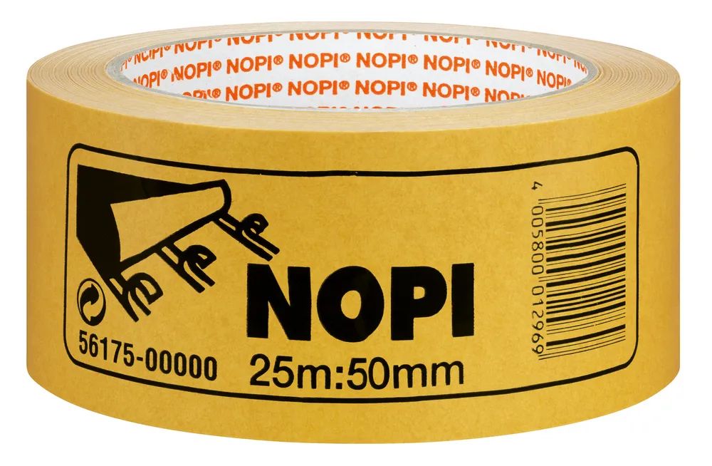 NOPI Fix Gewebeklebeband 25m×50mm, grau, universell einsetzbar