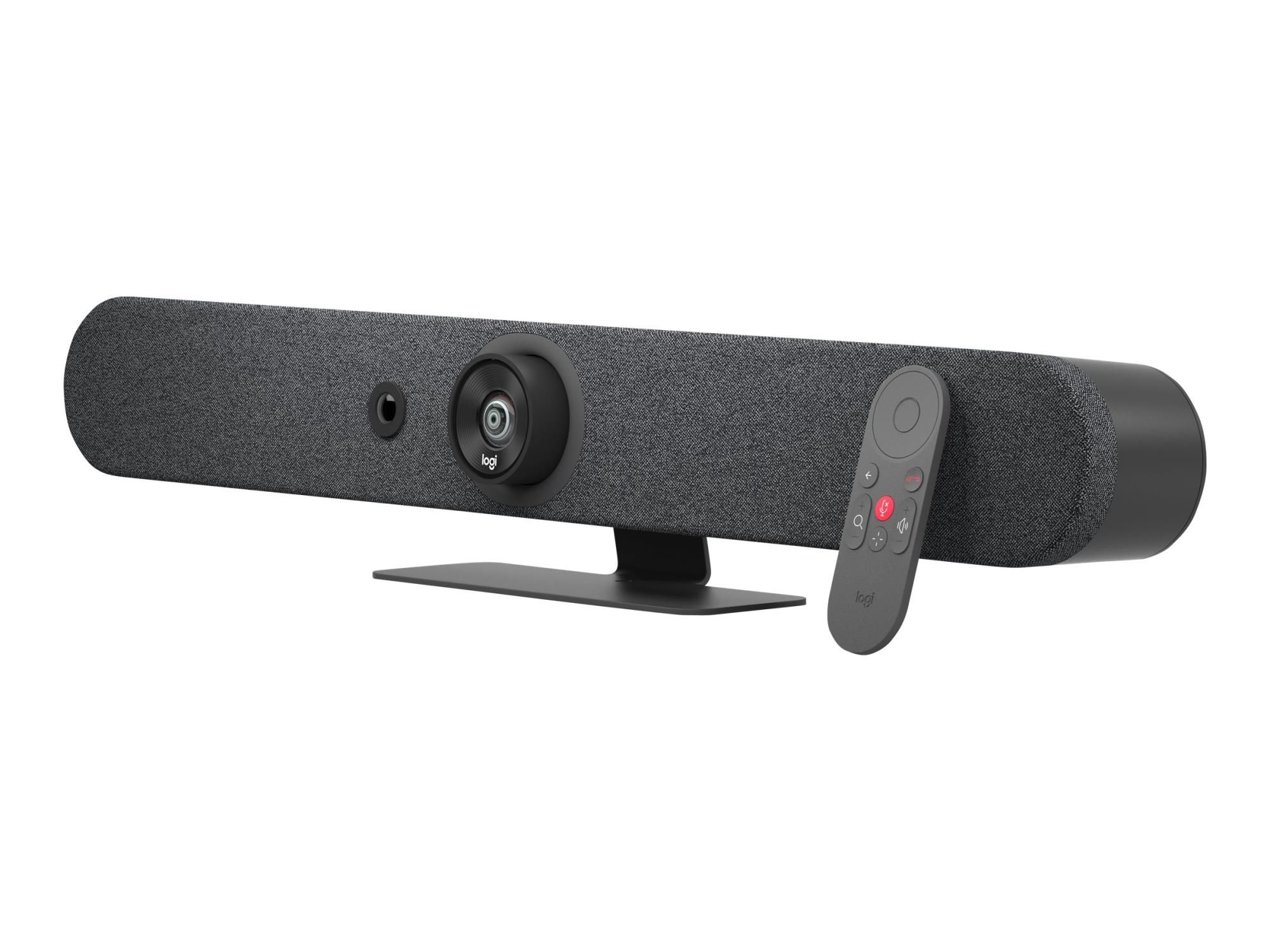 Logitech For Zoom Rooms Appliances Small Room - Kit für Videokonferenzen (Videoleiste, Touch-Controller)