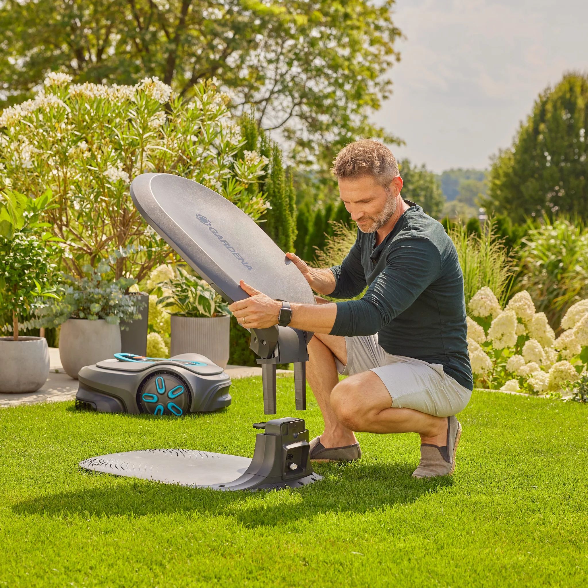 Gardena Garage für Mähroboter (für SILENO-Modelle pro, max, free)